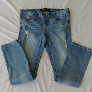 Express "Barely Boot" jeans